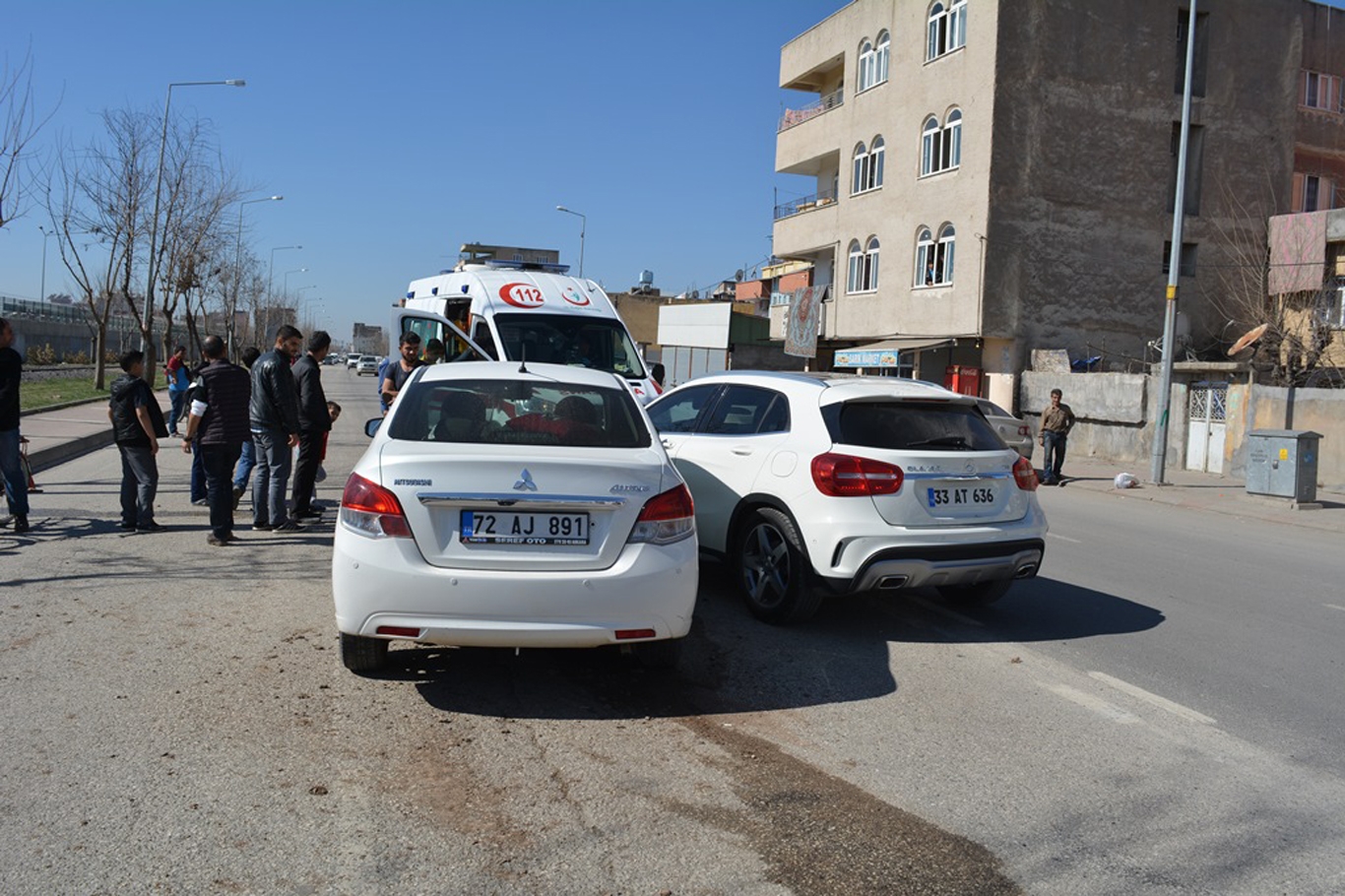 Batman’da trafik kazası: 2 yaralı Batman’da trafik kazası: 2 yaralı